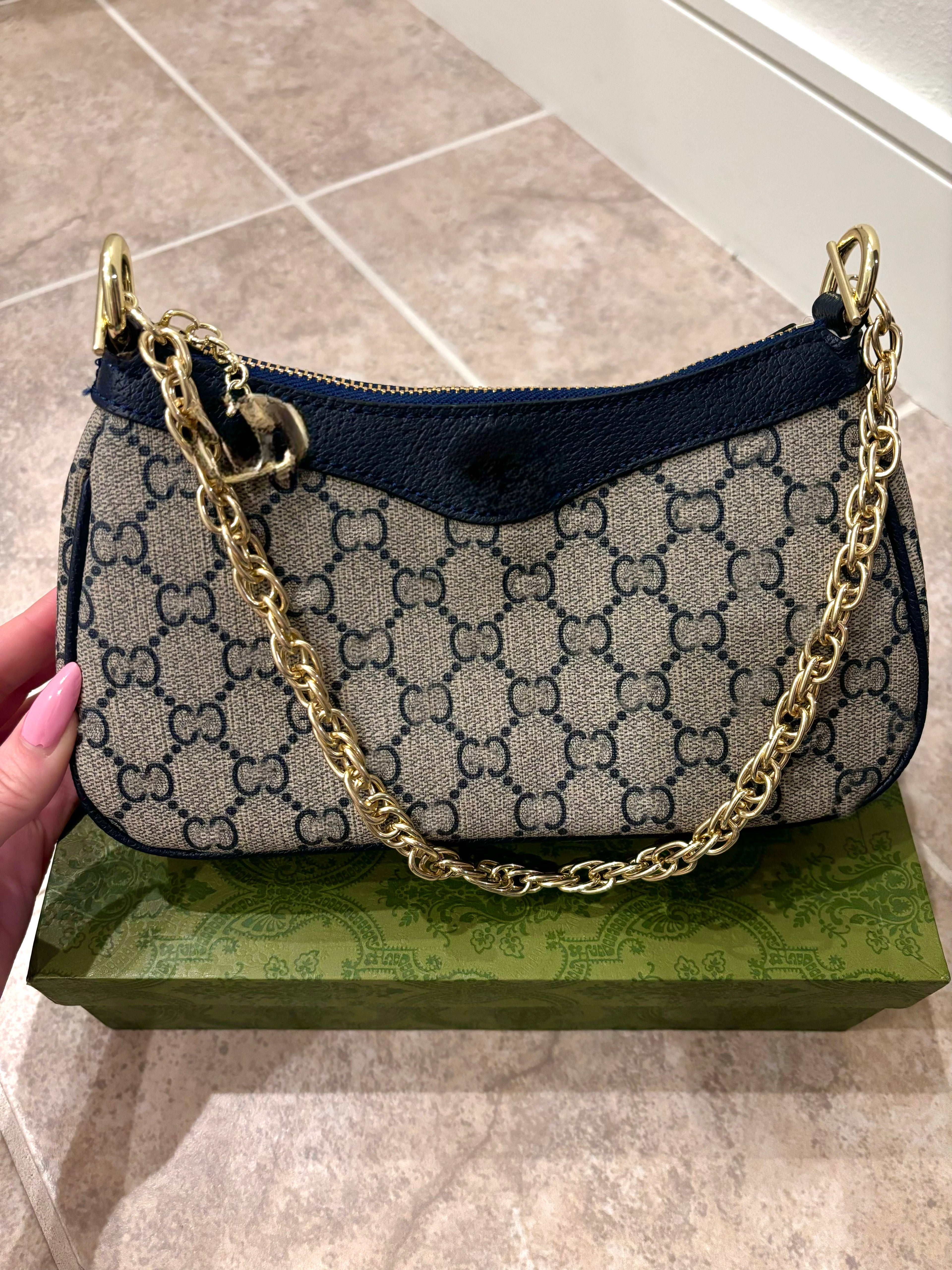 Dark Blue Bag